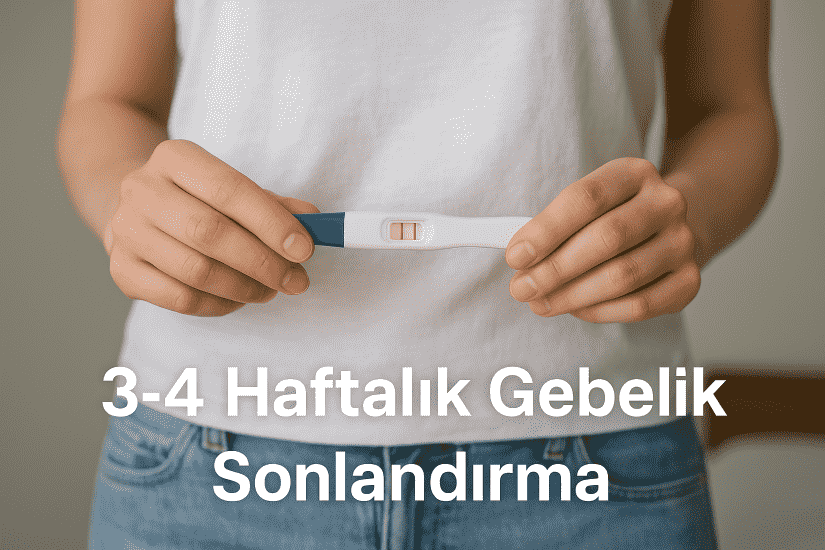 3-4 Haftalık Gebelik Sonlandırma
